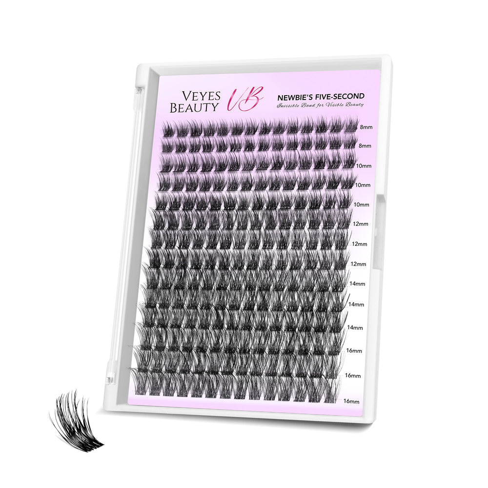 Dreamy DIY lash cluster tray for under-lash application