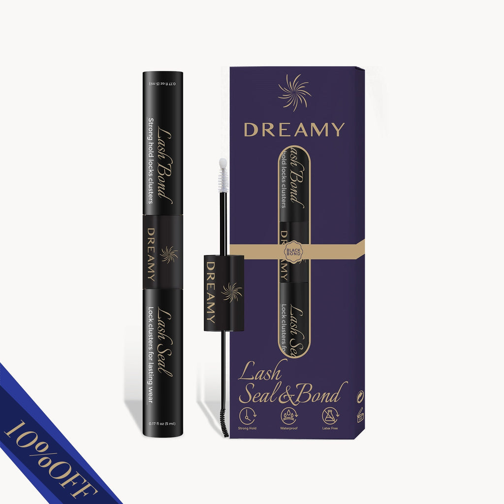 2-in-1 Lash Bond & Seal (Black) – Waterproof Hold Dreamyeyelash