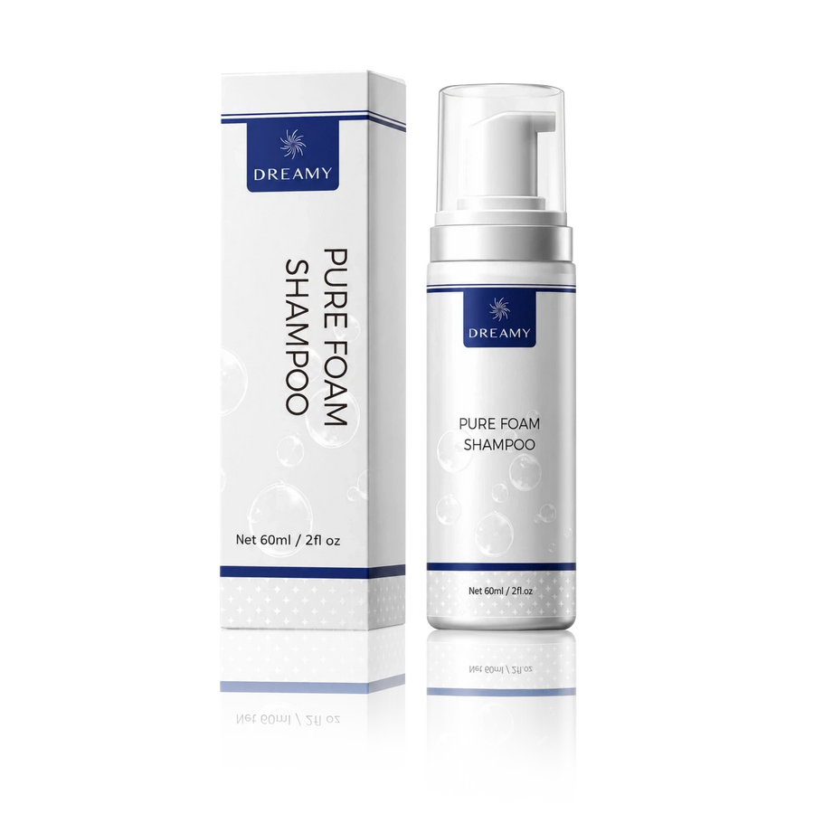 Champú en espuma Whispa Cloud (60 ml / 2 fl oz) con cepillo incorporado