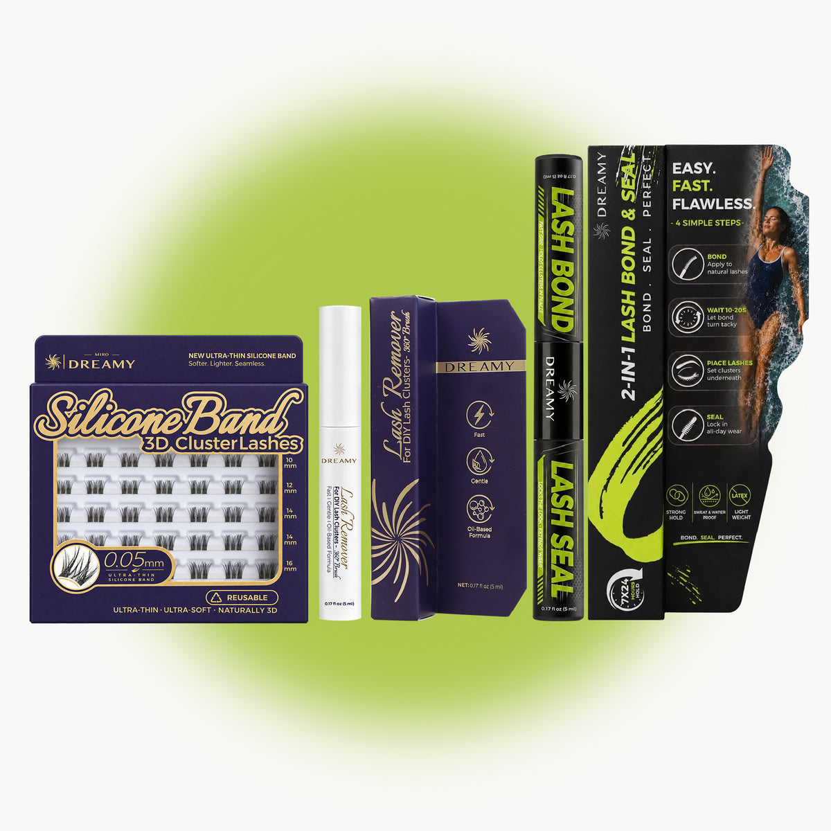 Sunflower Lashes + Sports Lash Bond + Remover