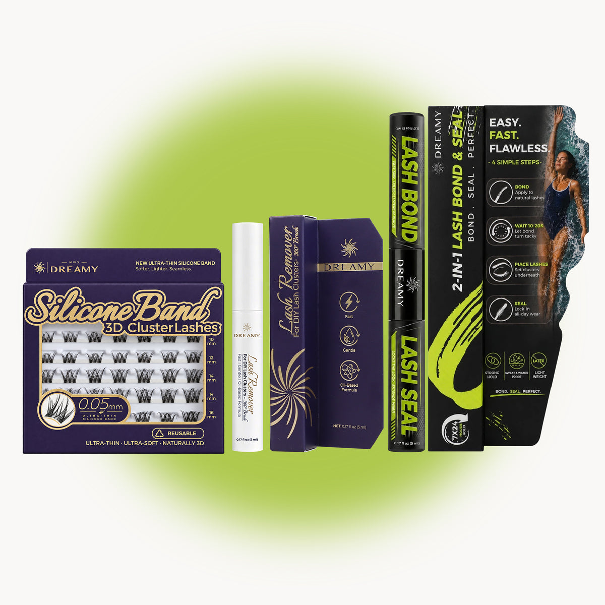 Devil Lashes + Sports Lash Bond + Remover