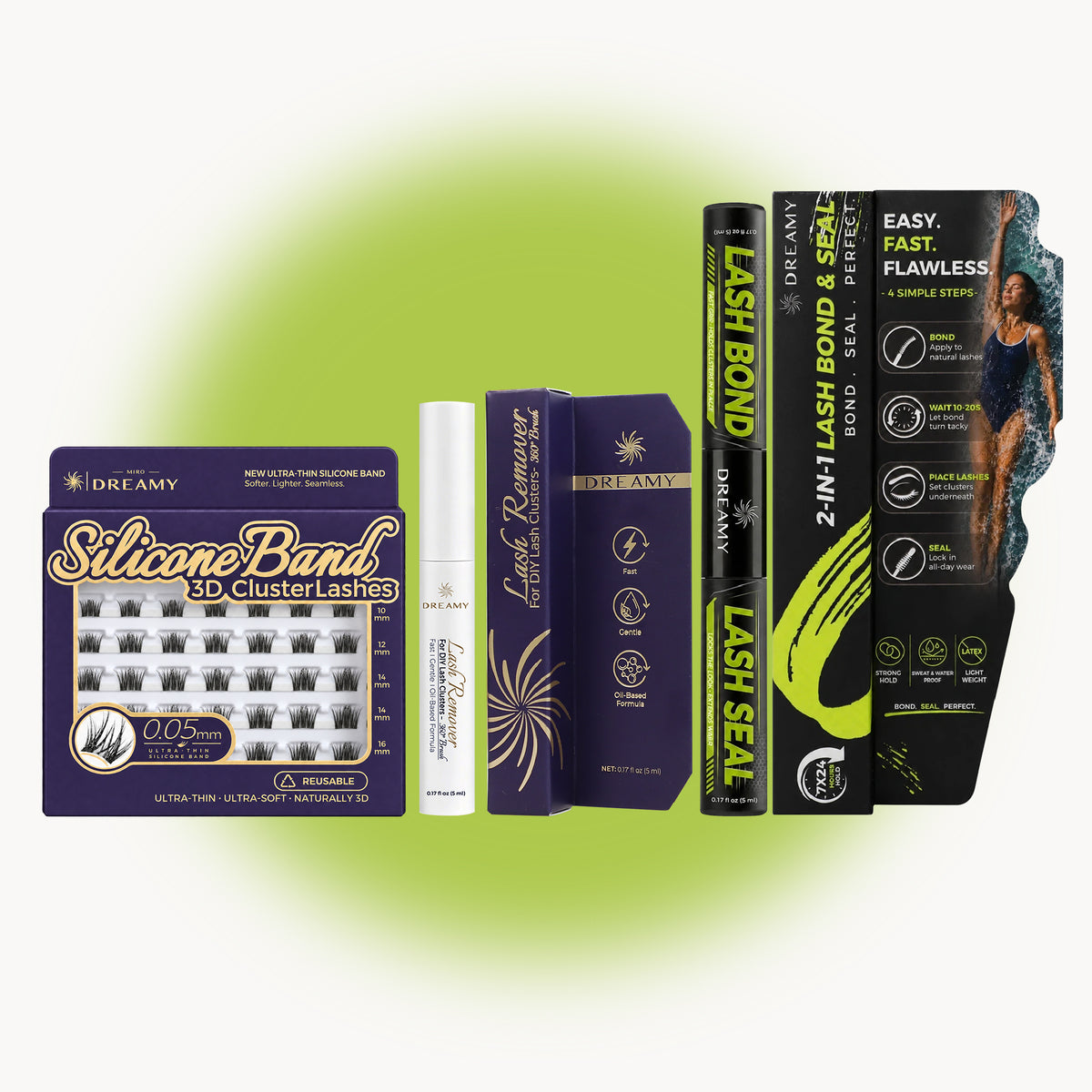 Princess Lashes + Sports Lash Bond + Remover