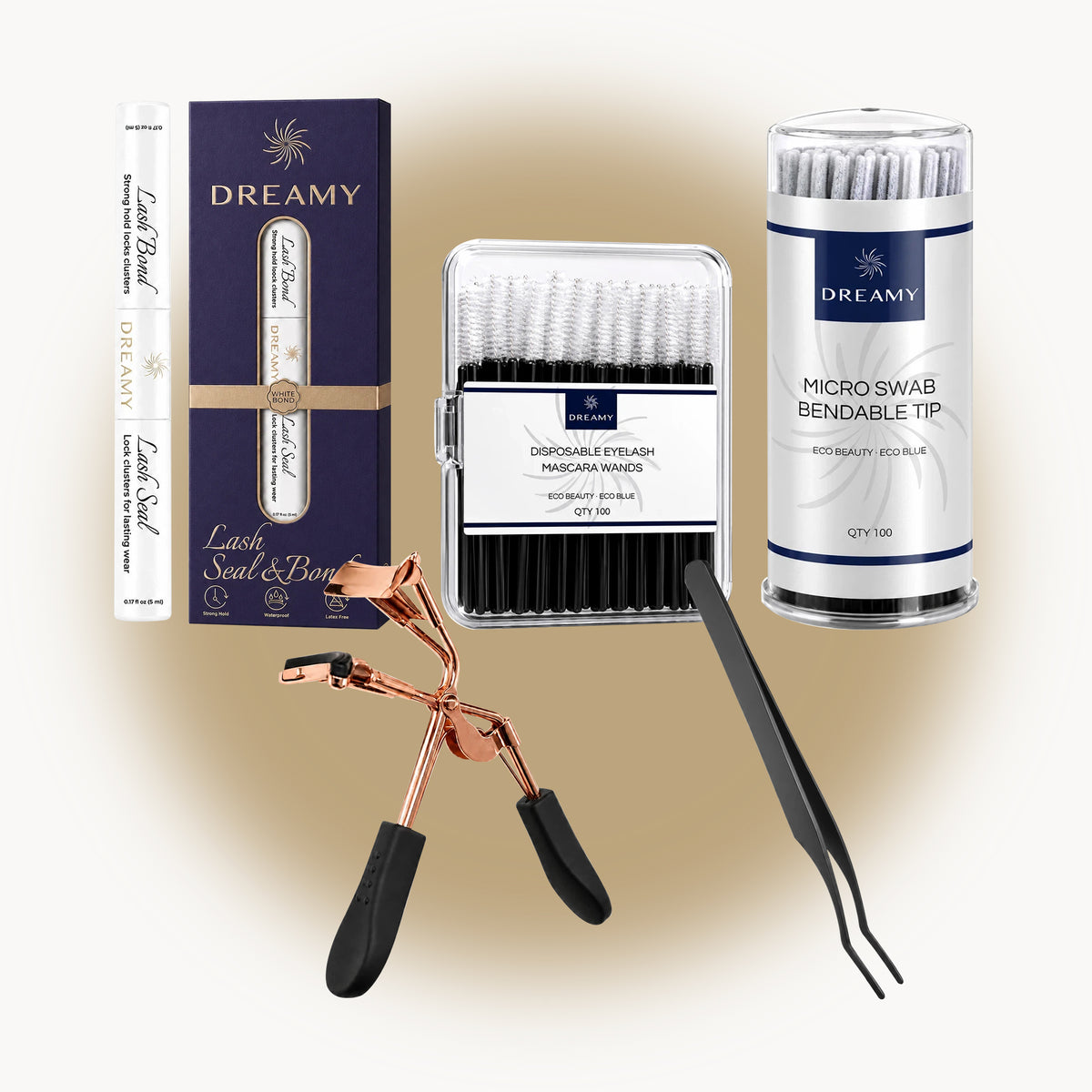 Deluxe - Daily White Lash Bond Tool Kit — 豪华款日常白色睫毛胶工具套装