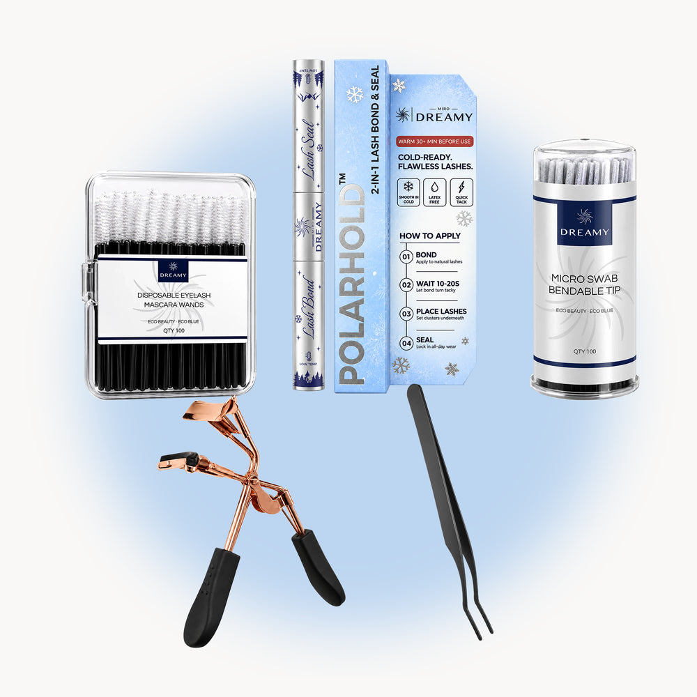 Deluxe - POLARHOLD Lash Bond Tool Kit — 豪华款冬季睫毛胶工具套装