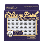 MIRO DREAMY Princess 3D Cluster Lashes purple and gold front packaging