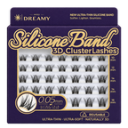 MIRO DREAMY Sunflower 3D Cluster Lashes front product packaging in purple and gold