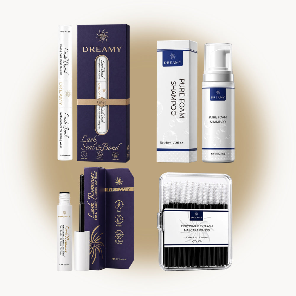 Plus - Daily White Lash Bond Cleaning Kit — 进阶款日常白色睫毛胶清洁护理套装