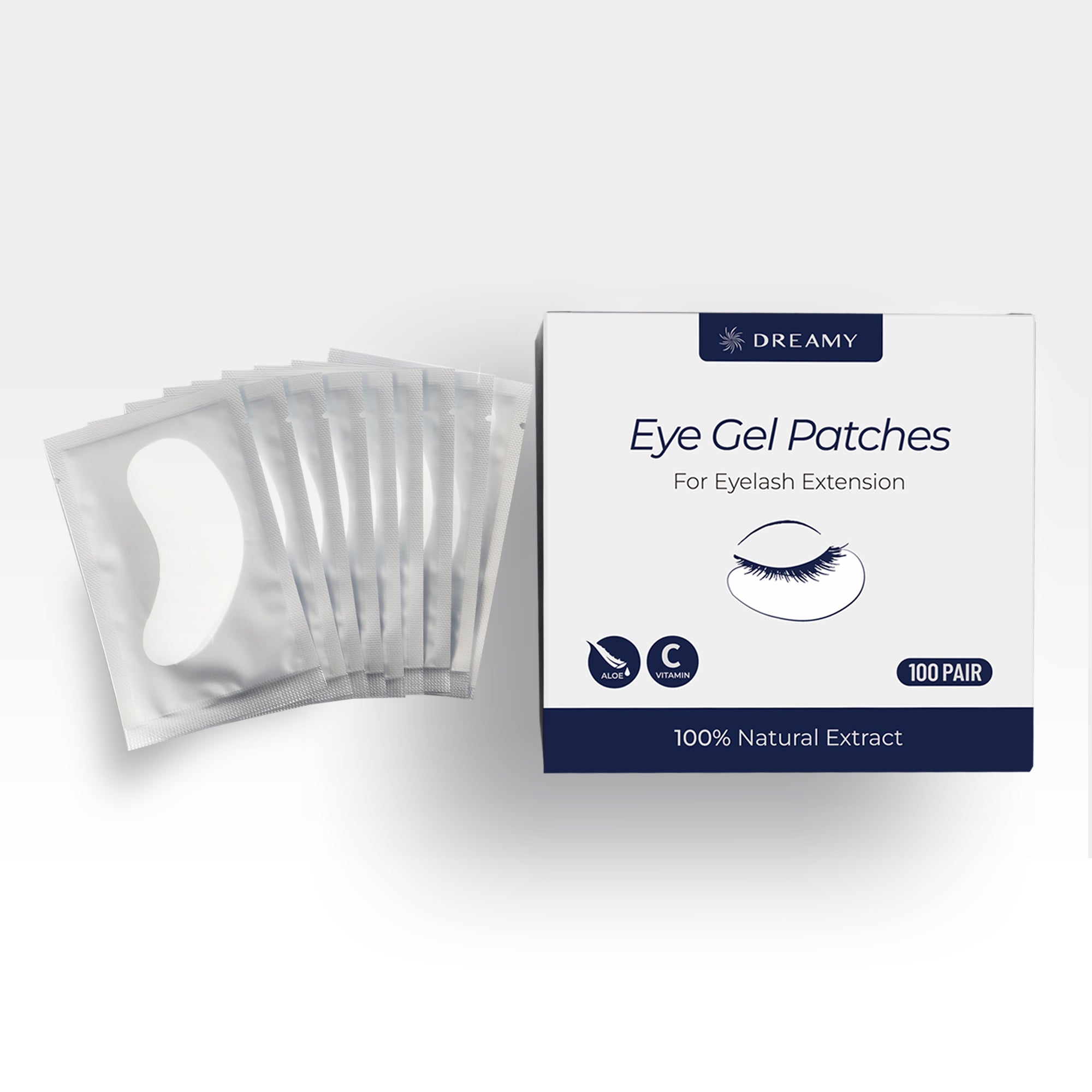 Dreamy Eye Pads 100 Pairs Dreamyeyelash