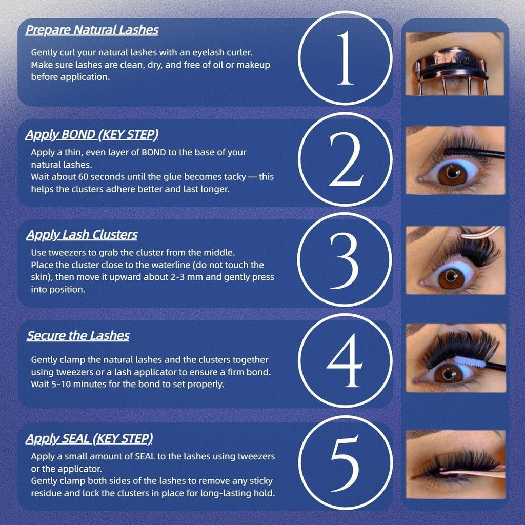 Starter Lash Glue Kit（Black Lash Glue）⭐ Dreamybond