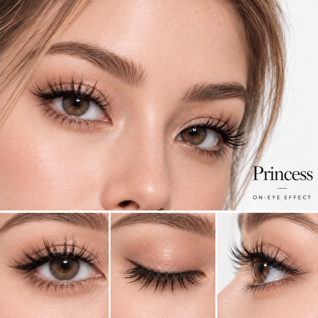 Princess 3D Cluster Lashes style image 2