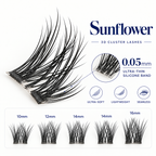 Sunflower 3D Cluster Lashes style image 2