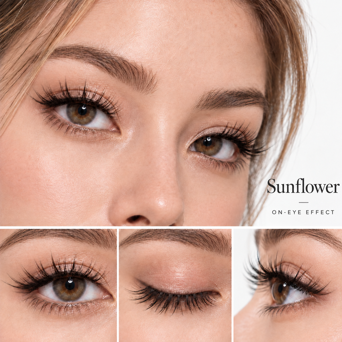 Sunflower 3D Cluster Lashes style image 3
